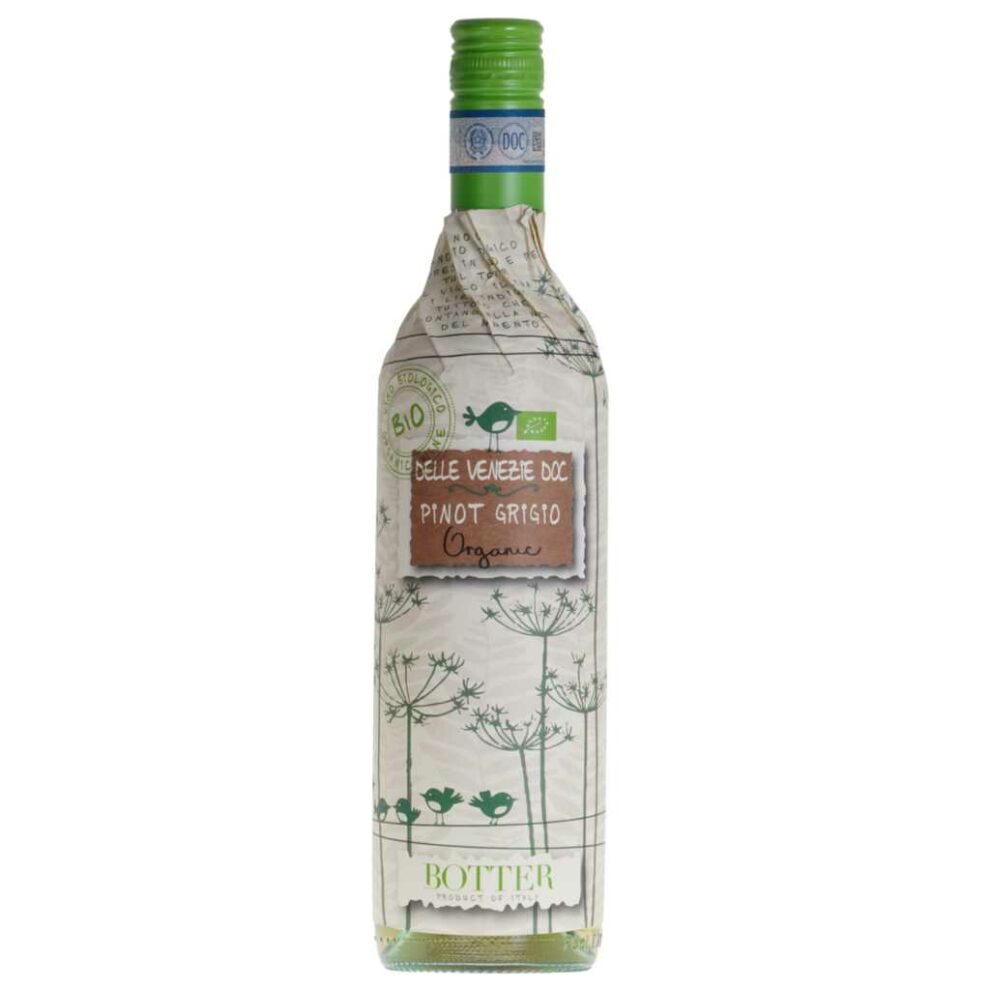 PINOT GRIGIO BIO 2022 BOTTER OGGI | BOTTER CASA VINICOLA 750 ml | www ...